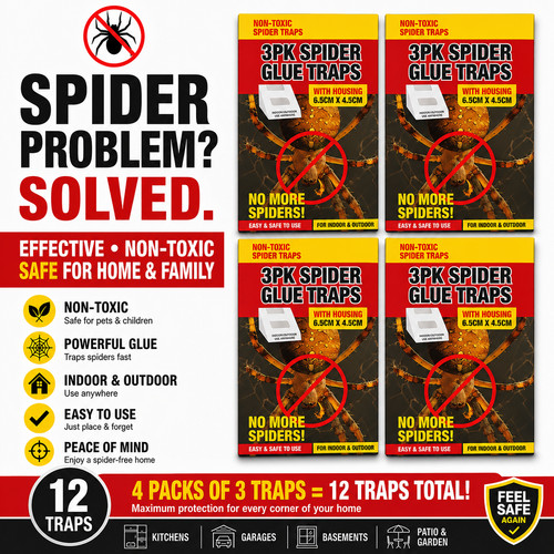 Packs spider glue - glue, traps