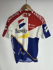 Nalini Cycling Jersey Banesto Vintage | Men's | Blue/Red/White | Small