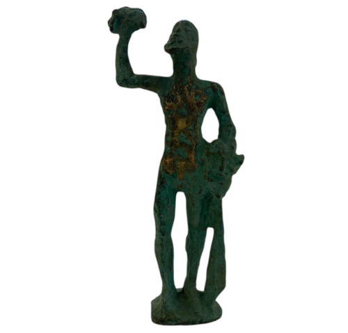 Greek bronze verdigris - greek,
