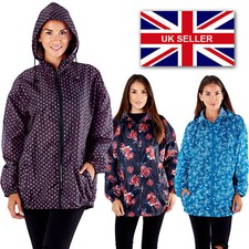 LADIES RAIN MAC HOODED RAIN