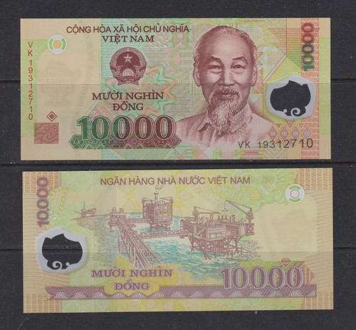 Vietnam 2019 10000 dong unc - vietnam,