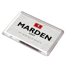 FRIDGE MAGNET - Marden, Kent -