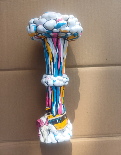Cloud design beer pump - cloud,