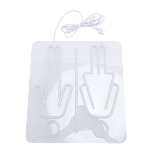 Led neon light toilet - neon,