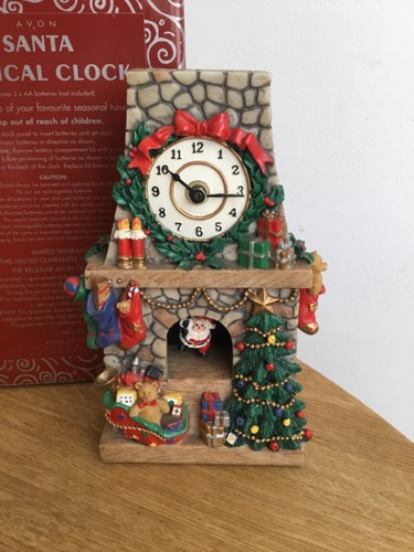 Avon santa fireplace pendulum - avon,