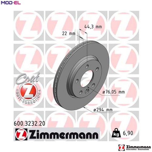 Brake disc 600 - 2x,