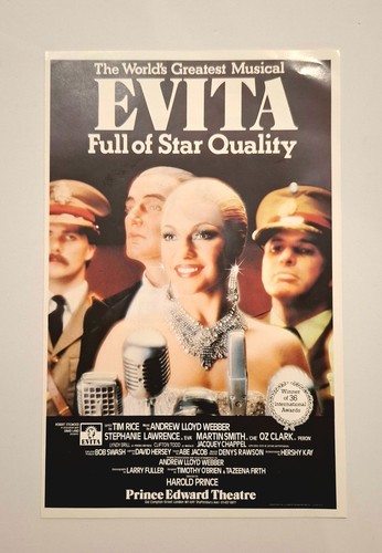 Vintage evita musical - vintage,
