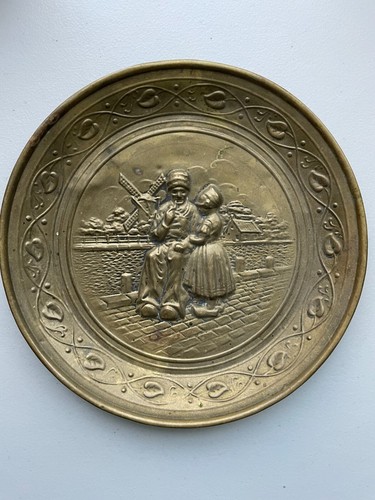 Vintage brass wall - vintage, 9.5”