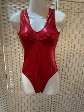 METALLIC MEDIUM ADULT DANCEWEAR COSTUME GYMNASTICS DANCE SHOW  FESTIVAL BOX 3