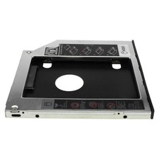 HDD Caddy 9.5mm Adapter Second 2.5in SATA Hard Drive Case Laptop Bay SSD Holder