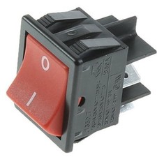 Henry Hoover Rocker Switch RED