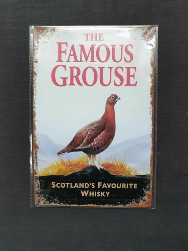 Famous grouse whisky metal - famous,