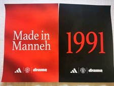 Manchester United Drama Call Adidas limited Edition Promtional Poster's!!!! LQQK