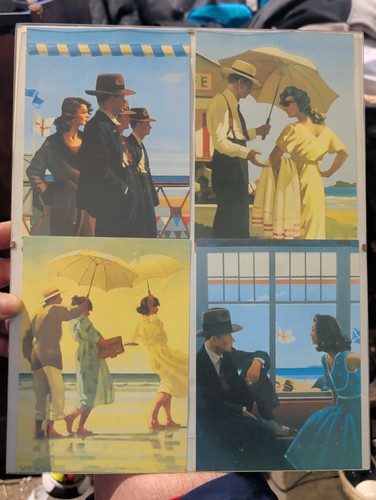 Jack vettriano set - vettriano, of