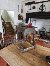 A Fantastic Oak Joint Stool