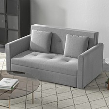 HOMCOM 2 Seater Sofa Bed