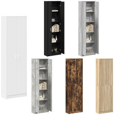 Hallway Bedroom Wardrobe Tall Larder Cupboard Storage Pantry Utility Cabinet