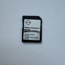 Genuine Nissan Connect 2 Sat Nav Map SD Card KE288-LCN2EV6
