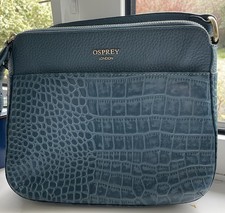 Fabulous Blue Leather Mock