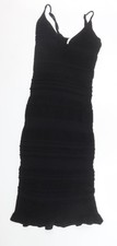 H&M Women Black Knit Bodycon