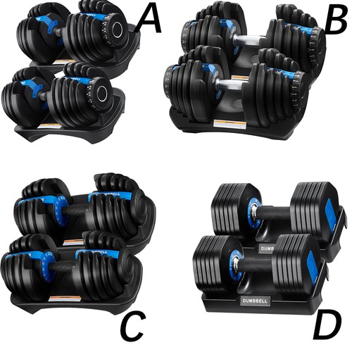 Adjustable dumbbell - 2x,
