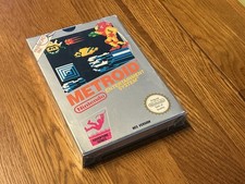 NINTENDO NES GAME BOXED - METROID - PAL VERSION  MANUAL 