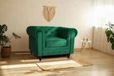 Chesterfield 1-Seater Velvet