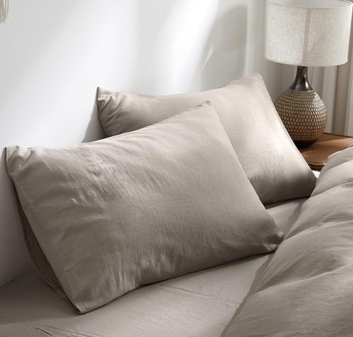 100 linen bed - linen, pillow