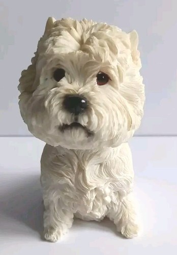 Westie standing border - (a1393),