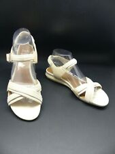 CLARKS ROOF DANCE ACTIVE AIR LADIES CREAM SANDALS UK 6.5D WORN ONCE IMMACULATE