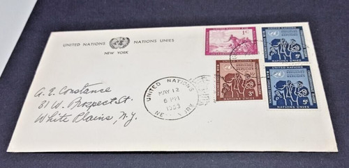 United nations 1953 - nations, new