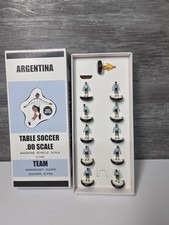 ARGENTINA INTERNATIONAL TABLE SOCCER 00 SCALE COMPLETE SET BOXED FOOTBALL TEAM