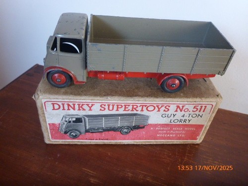 Vintage dinky 511 guy - vintage, 4-ton