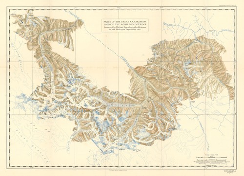 Karakoram aghil range - &,
