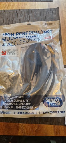 Black samco silicon - samco, rad