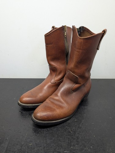 Chippewa brown leather - e,