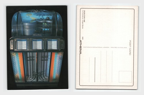 Vintage postcard wurlitzer - vintage,
