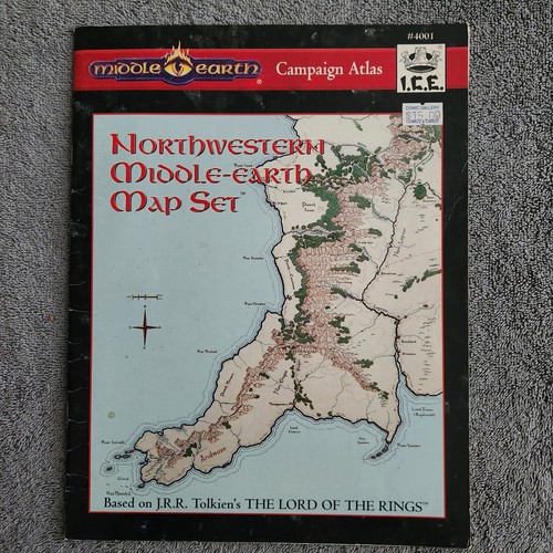 Northwestern middle earth map - northwestern,