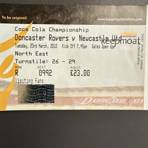 Doncaster rovers newcastle - doncaster, v
