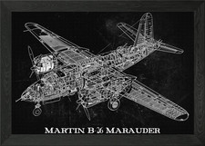 Martin B26 Marauder Framed