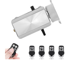  Remote Control Door Lock Kit Wireless Anti-Theft Home Security Keyless System