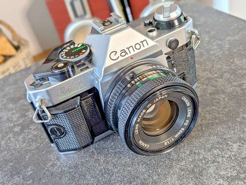 Canon program slr 35mm - canon, ae-1