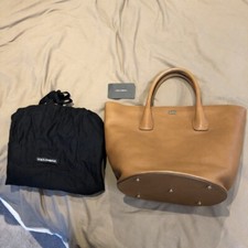 Dolce & Gabbana D&G Leather Bag - Tan/Brown with Dust Bag and Booklet/Bag