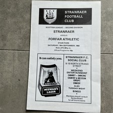 Stranraer forfar september - v,