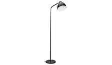 Argos Home Morlie Floor Lamp - Matt Black