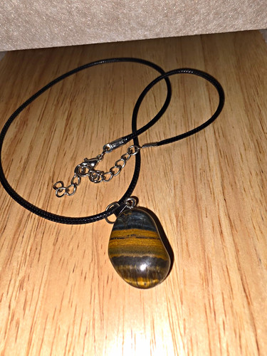 Gorgeous tiger eye pendant - tiger's,