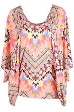 MARA HOFFMAN MULTI MODAL KAFTAN ONE SIZE