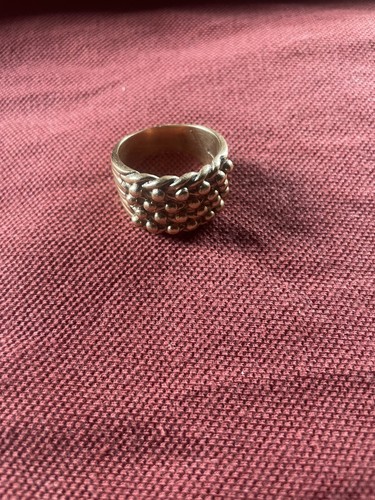 9ct yellow solid gold row - solid, 4