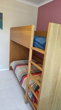 Habitat Ando Oak Bunk Beds Solid Wood with Oak Veneer