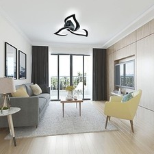 36W Dimmable LED ceiling light pendant light bedroom living room light 6500k
